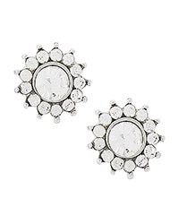 Horse Show Post Earrings - CLEAR 3/8"