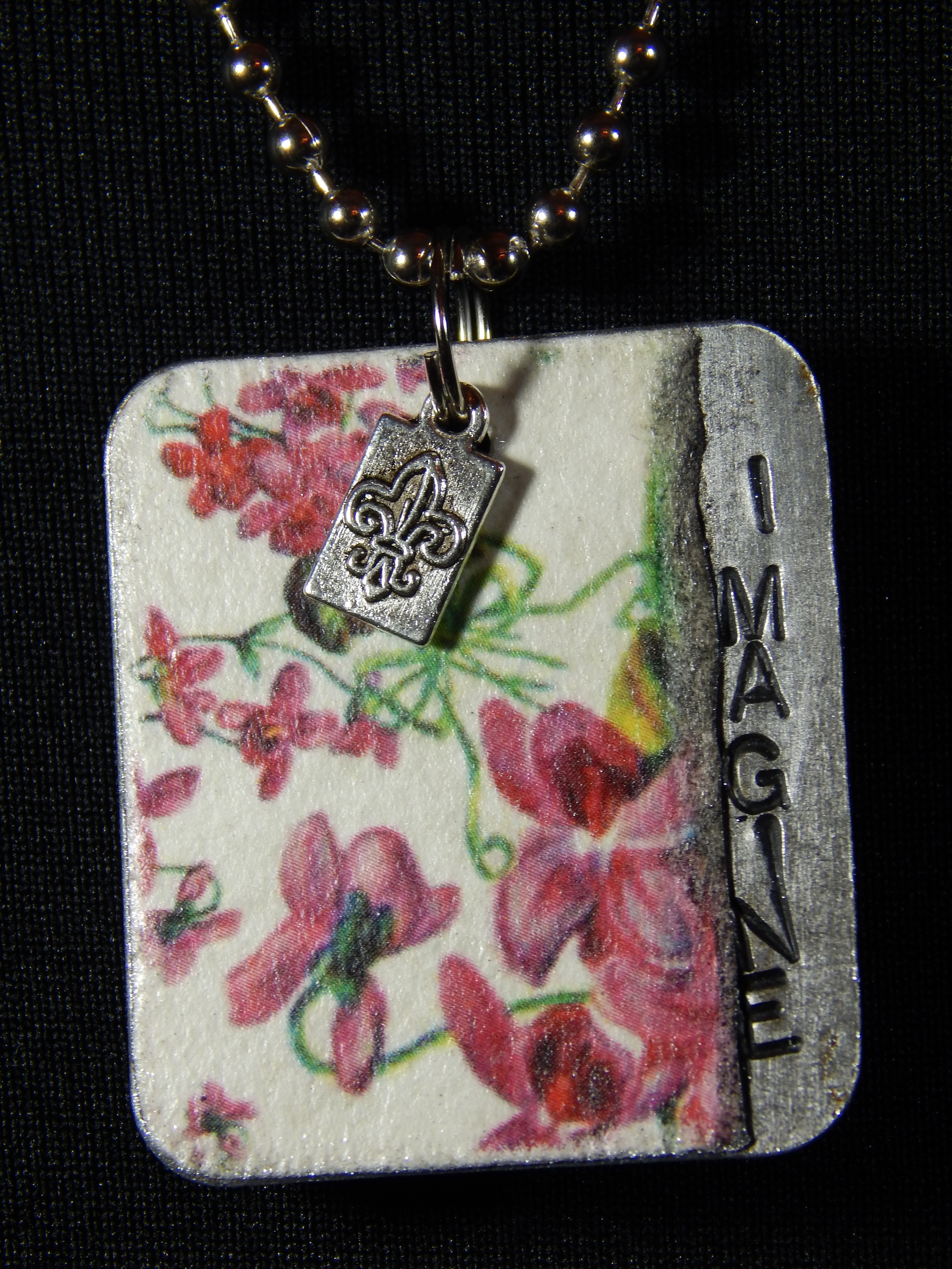 Kate Mesta Tag Necklace - Bohemian "Imagine"