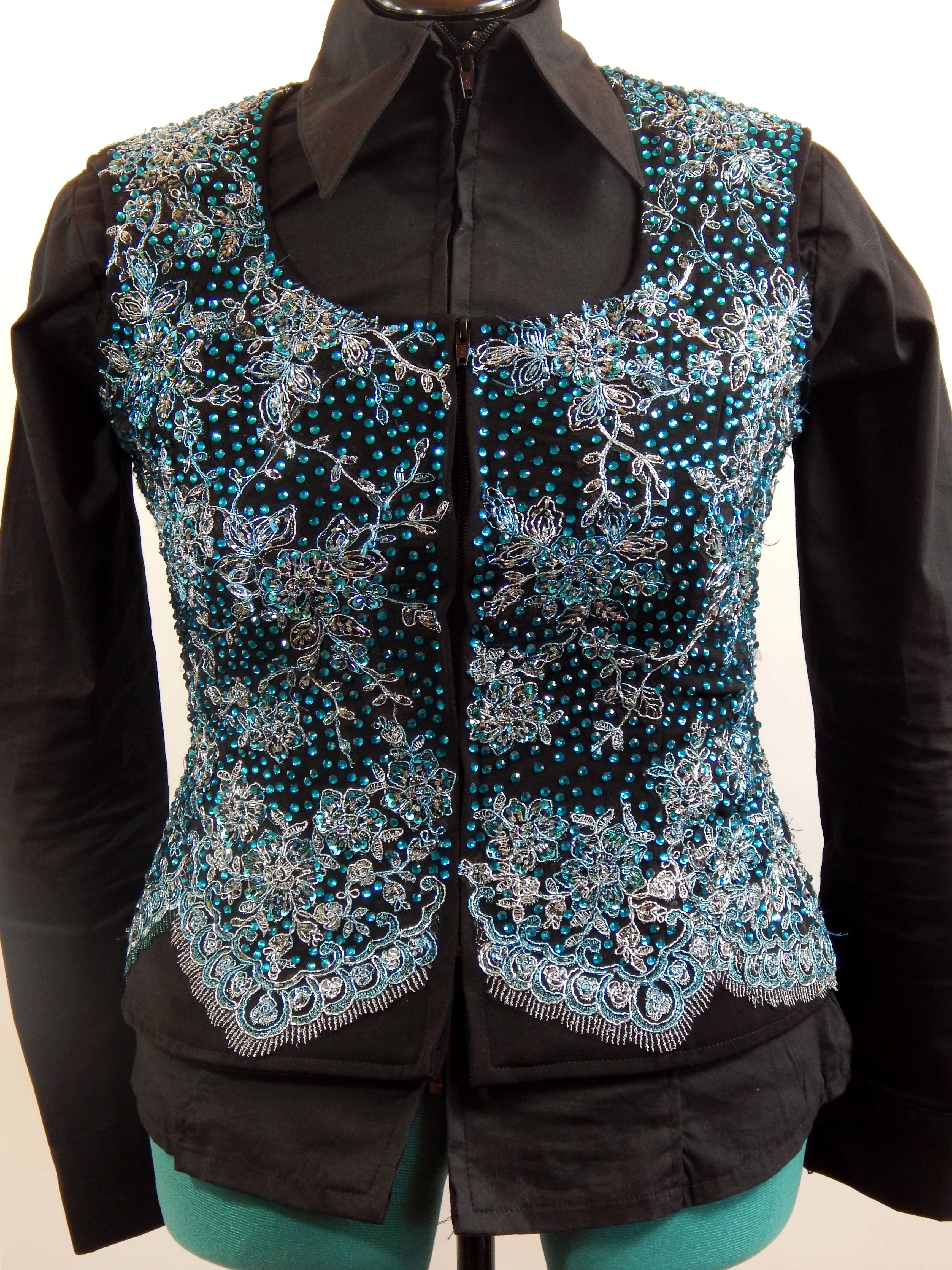 MKC Custom Vest - Applique and Stones