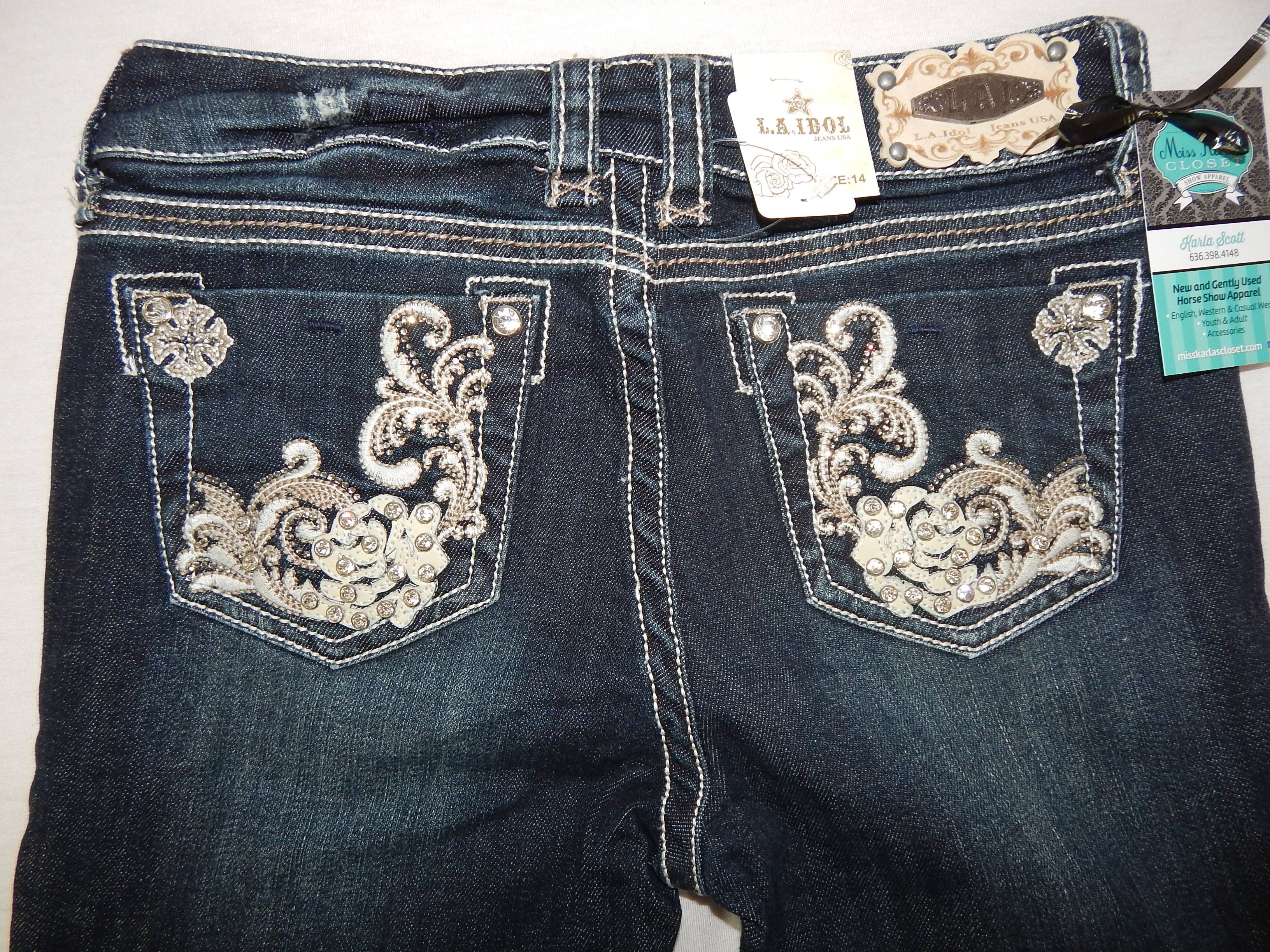 LA Idol Kids Bling Jeans