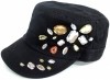 Cadet Cap - Black Gems