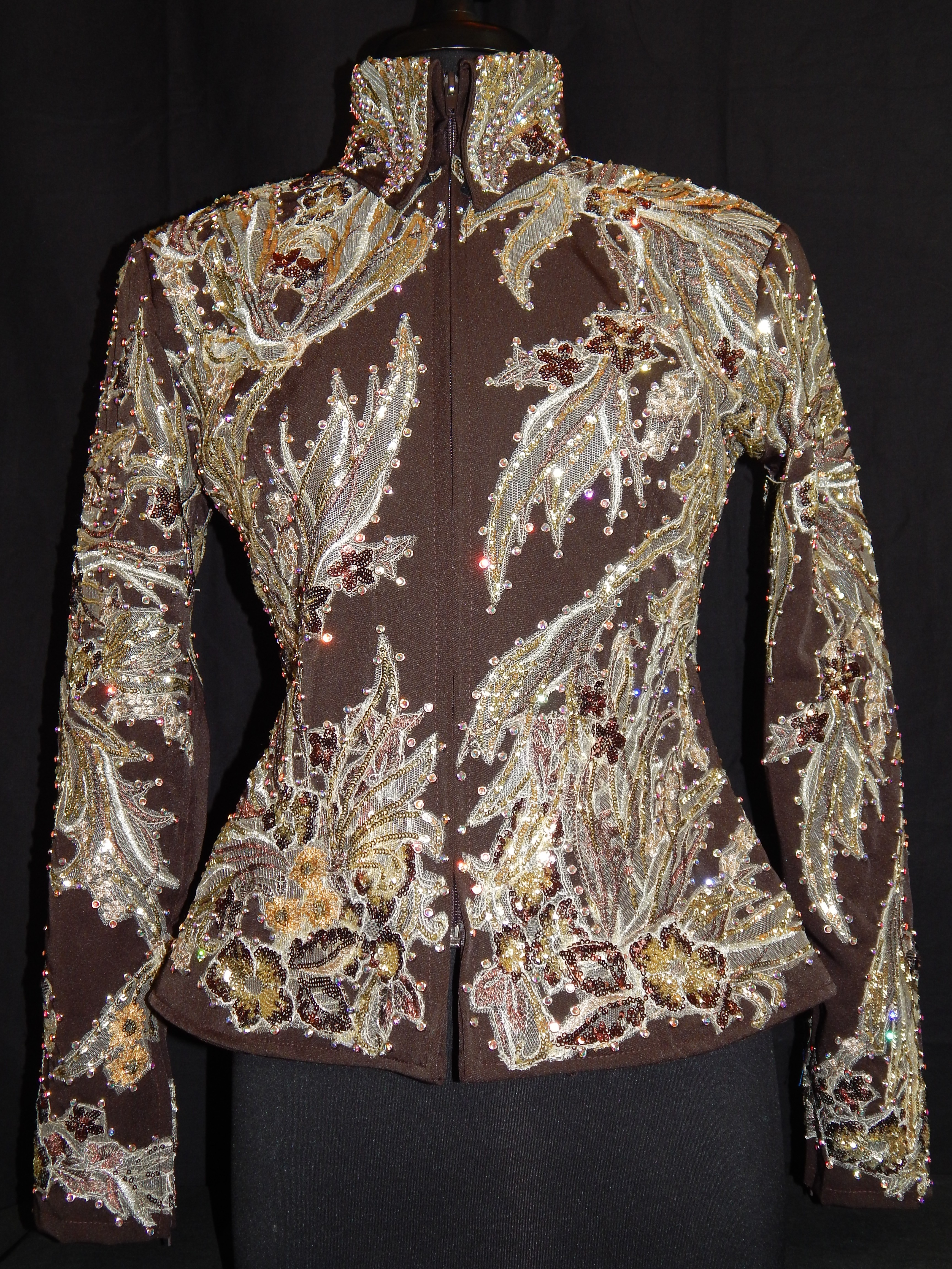 MKC Horse Show Jacket - Chocolate and Copper