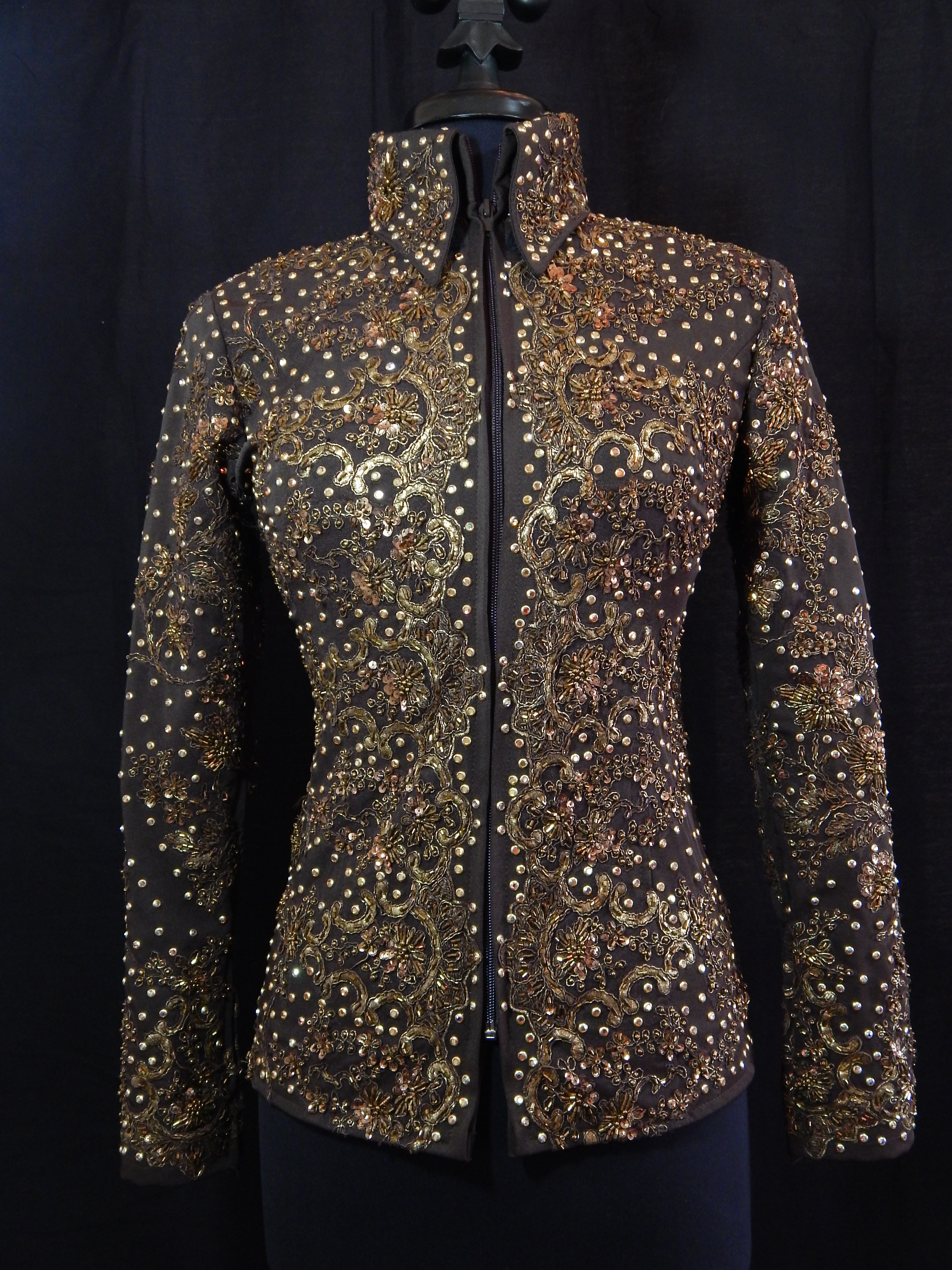 MKC Custom Showmanship Jacket - Brown