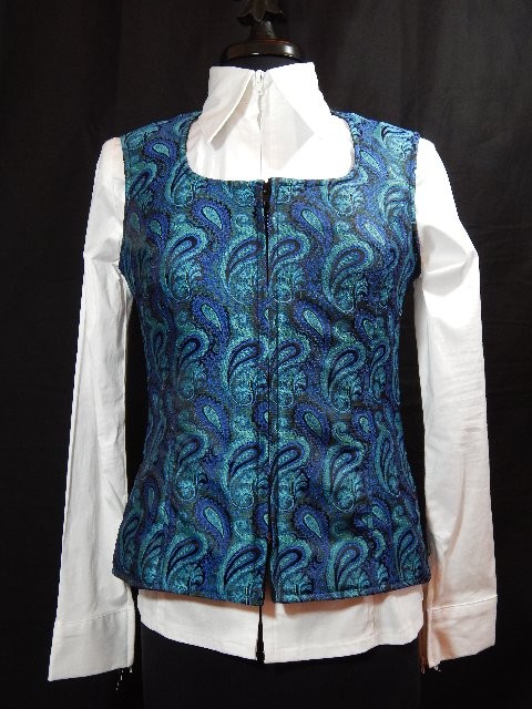 MKC Poly Cotton Vest - Limited Edition Royal Paisley