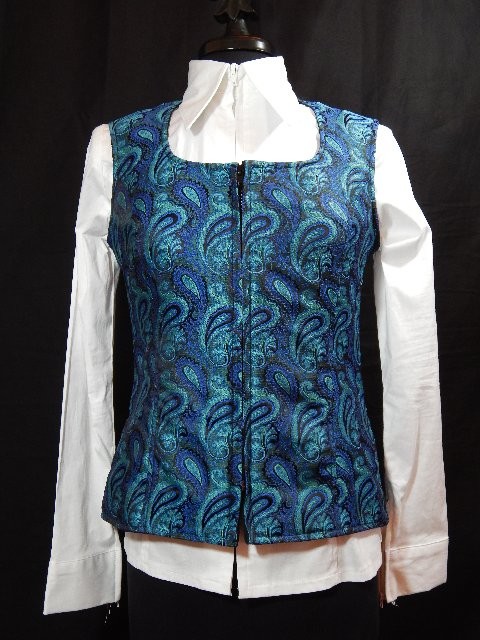 MKC Poly Cotton Vest - Limited Edition Royal Paisley