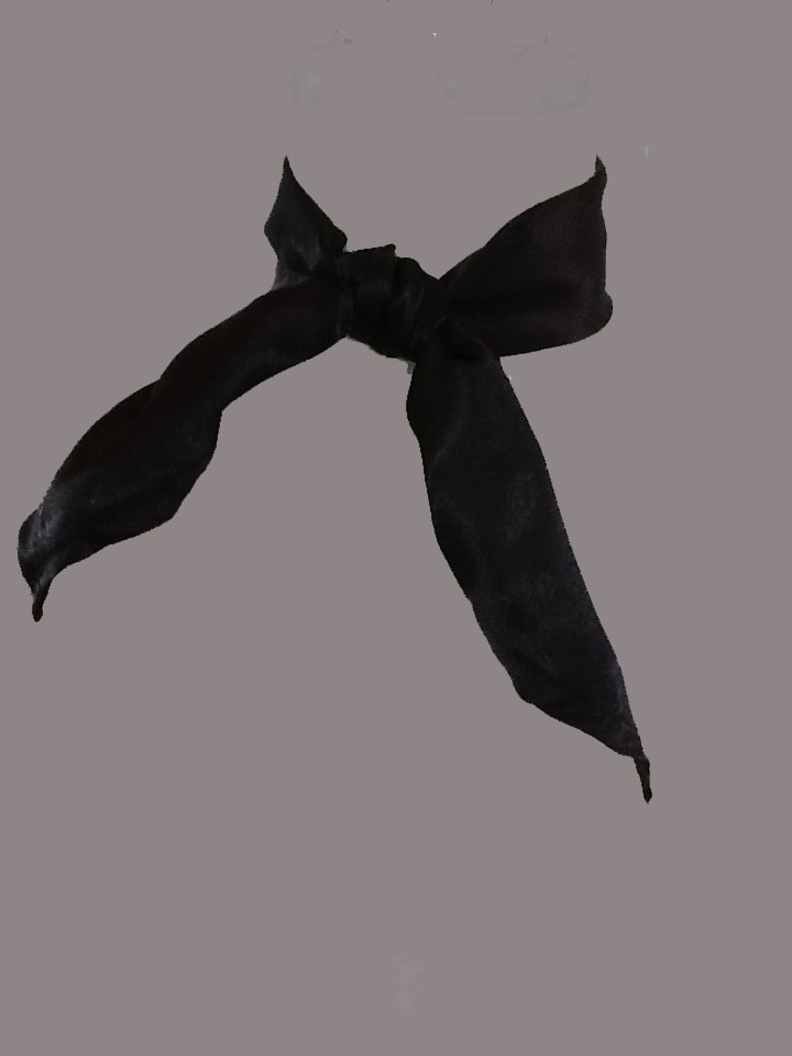 Solid Horse Show Scarf - Black