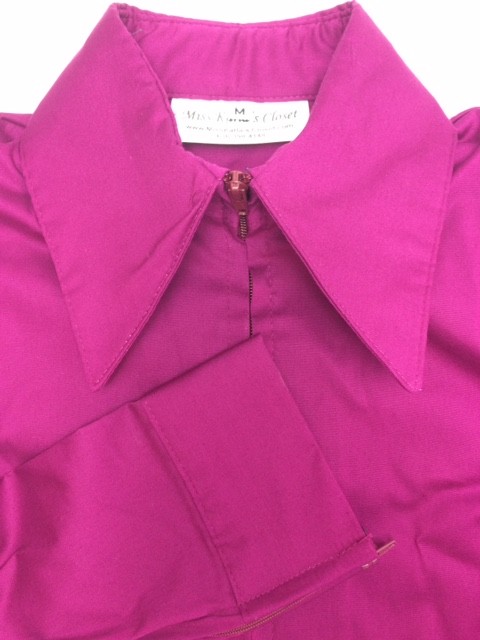 Miss Karla's Closet Fitted Show Shirt - Raspberry