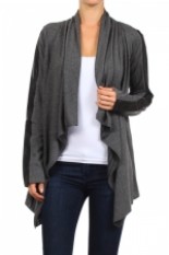 Mystree - Charcoal Cardigan