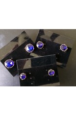 Horse Show Earring - Sapphire