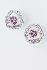 Horse Show Post Earrings - Pink