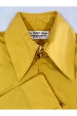 Miss Karla's Closet Fitted Show Shirt - Gold