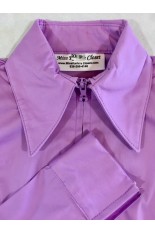 Miss Karla's Closet Fitted Show Shirt - Lavender