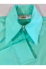 Miss Karla's Closet Fitted Show Shirt - Light Mint