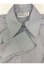 Miss Karla's Closet Fitted Show Shirt - Light Silver