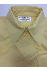 Miss Karla's Closet Fitted Show Shirt - Maize