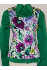 MKC Poly Cotton Vest - Floral Color Combination 