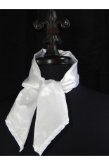 Solid Horse Show Scarf - White