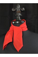 Solid Horse Show Scarf - Sheer Red