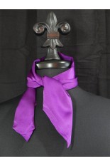 Solid Horse Show Scarf - Purple