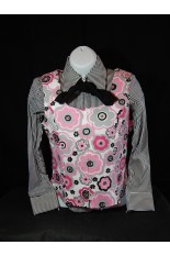 MKC YOUTH Horse Show Vest - Pink, Black, White, Gray Floral